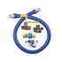 Dormont 16100KIT2S72 Blue Hose&trade; Movable 72" Gas Connector Kit