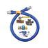 Dormont 16100KIT2S48 Blue Hose&trade; Movable 48" Gas Connector Kit
