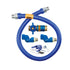 Dormont 1650KITCF2S48 Blue Hose&trade; Movable 48" Gas Connector Hose Assembly