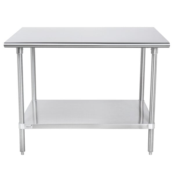 Advance Tabco SFLAG-364 ECONOMY S/S TBL36x36,1 1/2 SPL