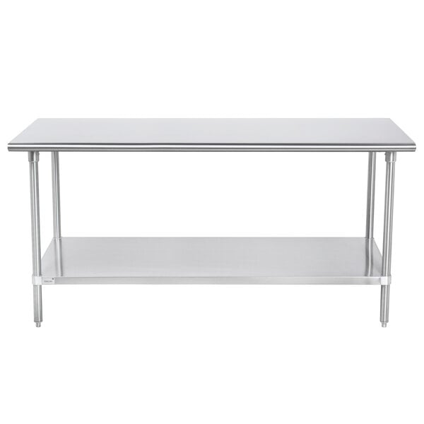 Advance Tabco SFLAG-366 ECONOMY S/S TABLE 1/5SPL 36X60