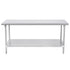 Advance Tabco SFLAG-366 ECONOMY S/S TABLE 1/5SPL 36X60