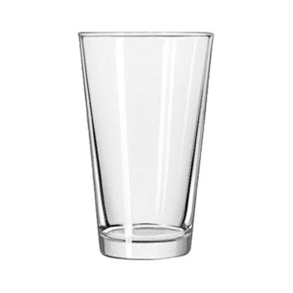 Libbey 1639HT Restaurant Basics Mixing Glass, 16 Oz (Case of 24)