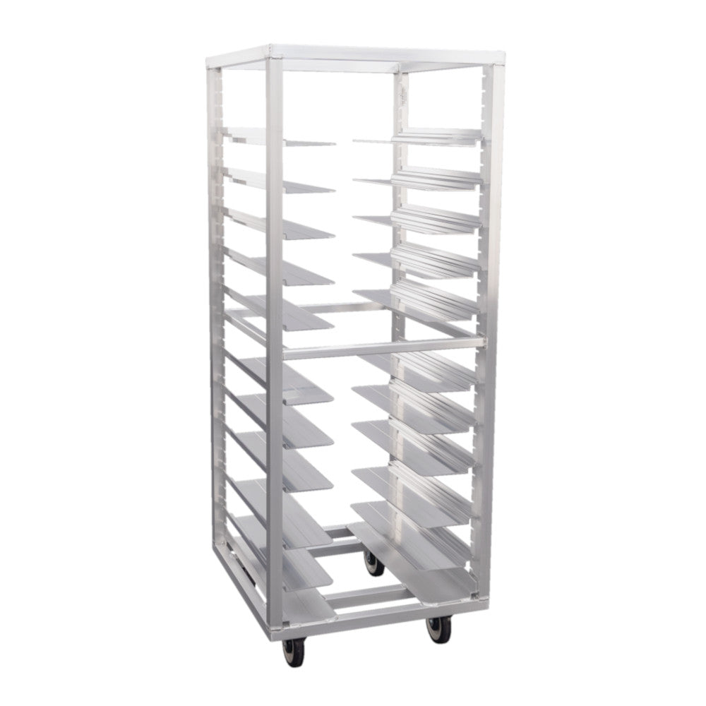 New Age 1650 Roll-In 24.5"W x 64"H x 26"D Refrigerator Pan Rack 1-1/2" Centers