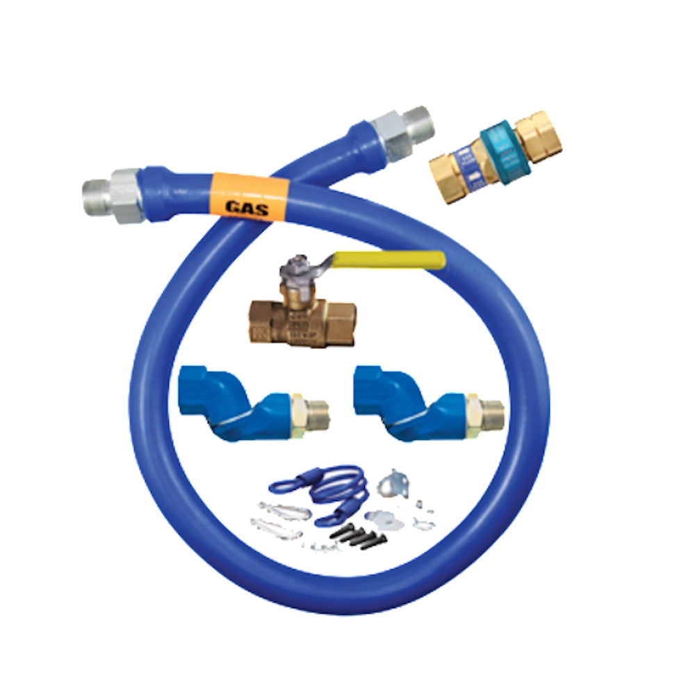 Dormont 1650KIT2S24 Blue Hose&trade; Movable 24" Gas Connector Kit