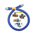 Dormont 1650KIT48 Blue Hose&trade; Movable 48" Gas Connector Kit