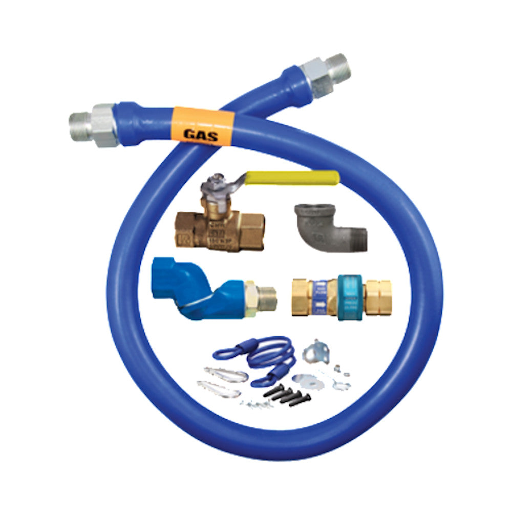 Dormont 16100KITS60 Blue Hose&trade; Movable 60" Gas Connector Kit