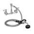 Krowne Metal 19-108L Wall Mount Royal Utility Spray Assembly with 8" Adjustable Centers