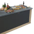 Hatco GRSSB-7218 Built-in Heated Stone Shelf with 73.63" Width and 19.63" Depth