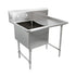 John Boos 1B16204-1D18R One-Compartment "B" Series Sink with 18" Right Drainboard