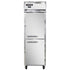 Continental Refrigerator 1FNSSHD 1-Section Half Door Reach-In Freezer
