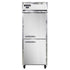 Continental Refrigerator 1FNPTHD 1-Section Pass-Thru Freezer w/ Half Doors