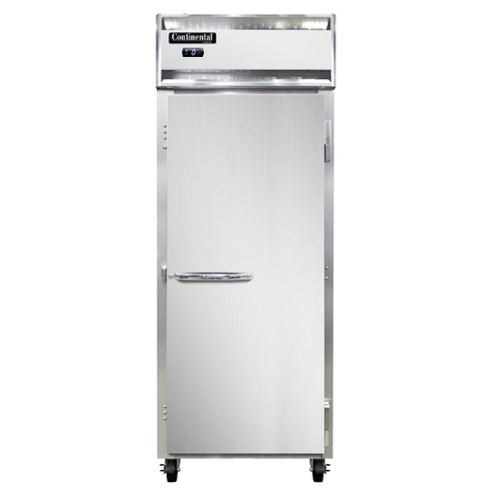 Continental Refrigerator 1FENSSPT Extra-Wide Stainless Steel Pass-Thru Freezer
