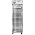 Continental Refrigerator 1FSNSSGD 1-Section Glass Half Height Door Freezer