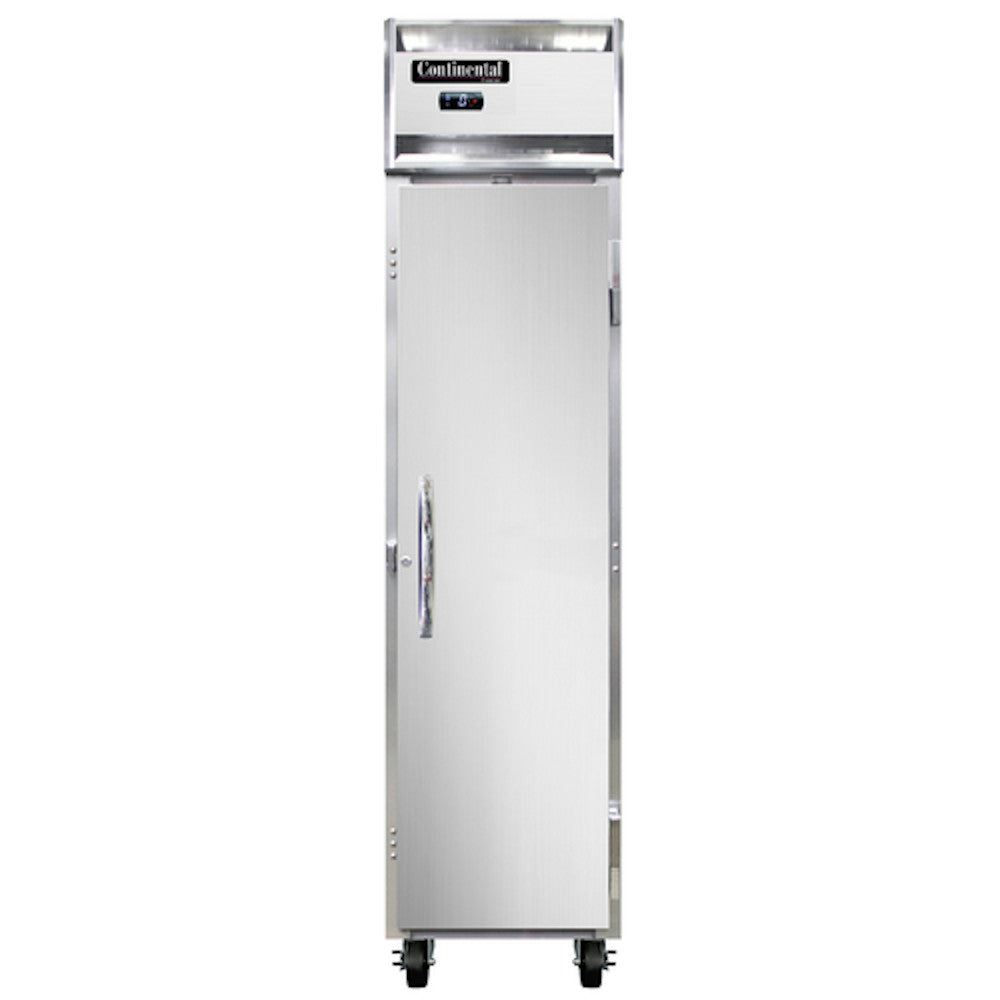 Continental Refrigerator 1FSEN 1-Section Slim Line Reach-In Freezer