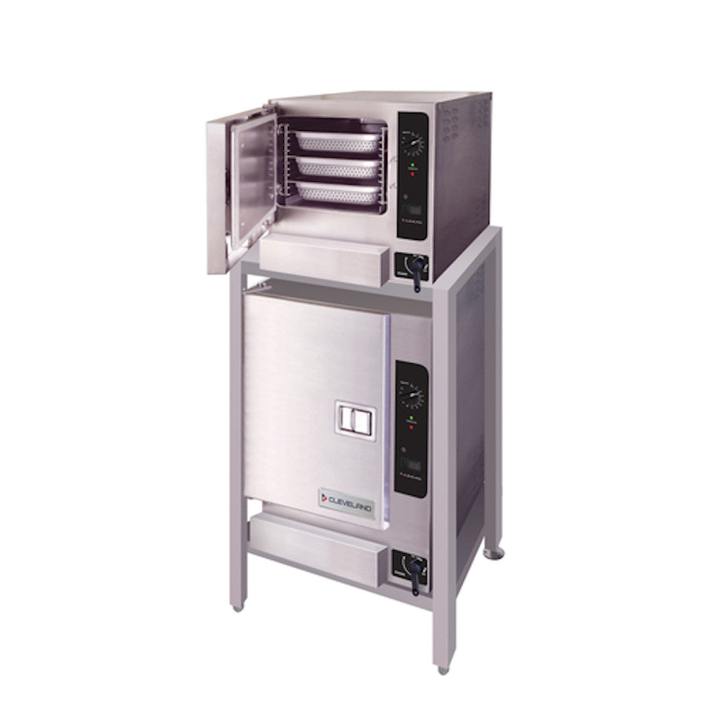 Cleveland (2) 22CGT63.1 SteamChef™ 6 Convection Steamer, Auto Water Double Stack