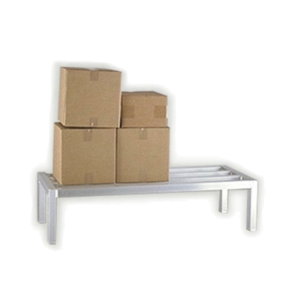 New Age 2020 Tubular 18"D x 12"H x 36"L Dunnage Rack - 3000 lb. Capacity