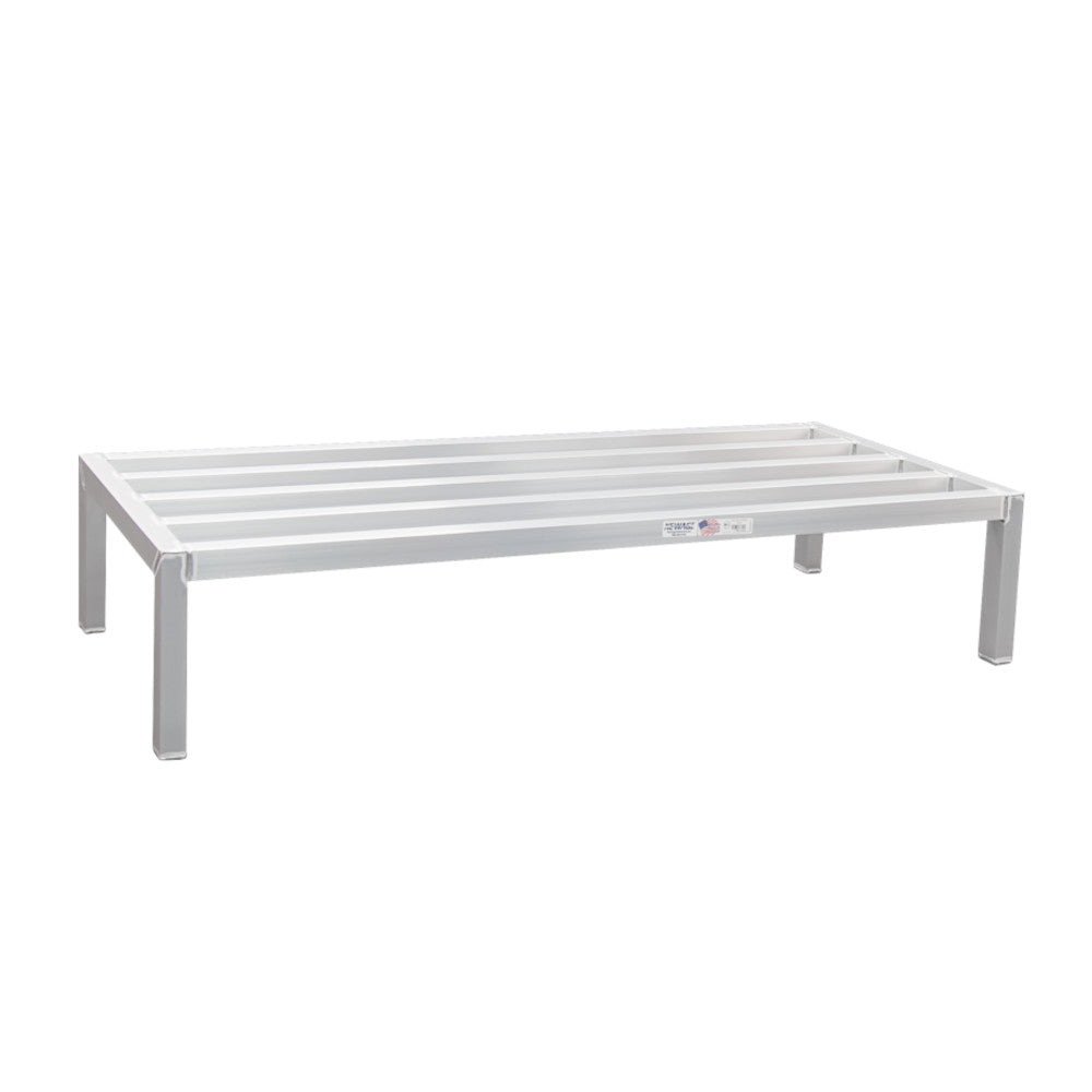 New Age 2010 Tubular 24"D x 12"H x 60"L Dunnage Rack - 2000 lb. Capacity