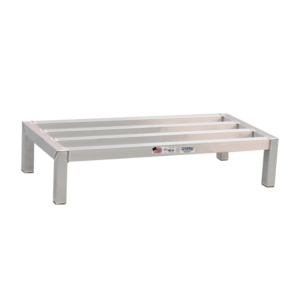 New Age 2022 Tubular 60" Dunnage Rack with 18" Depth - 2000 lb. Capacity