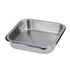 Spring USA 274-66/23 Servella Insert for Square Chafers, Stainless Steel, 4 Qt