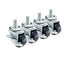 Krowne Metal 28-139S Low Profile Threaded Stem Casters