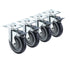 Krowne Metal 28-260S Heavy-Duty Plate Swivel Casters