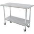 Advance Tabco ELAG-304C TABLE 30X36 GLAV LEGS SHELF