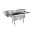 John Boos 2B16204-2D18 Two-Compartment "B" Series with Two 18" Drainboards
