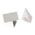 Spring USA 321-6*12 Triangular Menu Holder, Stainless Steel, Set of 12