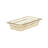 Cambro 32HP150 H-Pan Amber High Heat Hot Food Pan 1/3 Size (6 per case)