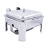 Spring USA 3374-6 Suite Server, Rctnglr w/ Stand, SS, 15-3/8"x 15-3/8", 6 Qt