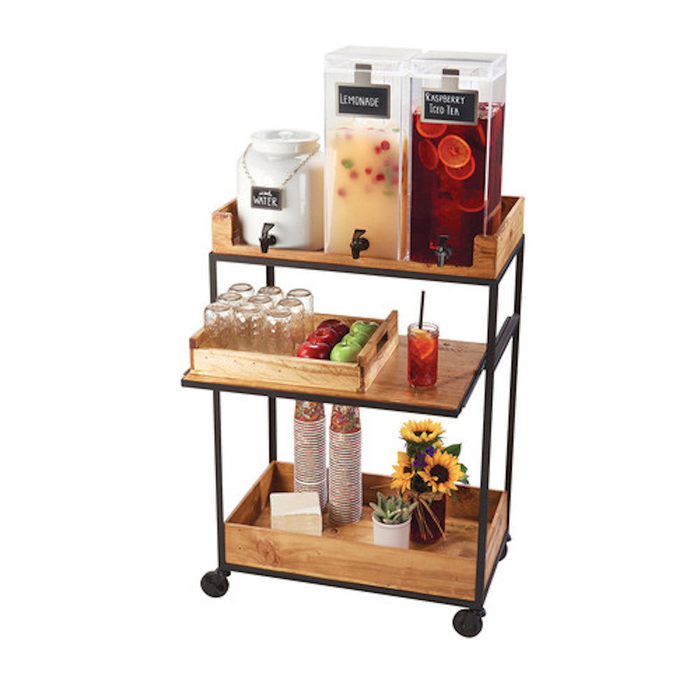 Cal-Mil 3461-99 Mobile Madera Beverage Cart