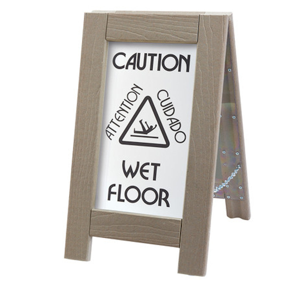 Cal-Mil 3504 Outdoor Wet Floor Sign