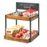 Cal-Mil 3607-13 Two-Tier Display Stand and Merchandiser