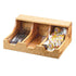 Cal-Mil 3613-3-99 Rectangular Madera Condiment Organizer