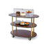 Lakeside 36303 Rounded Oval Dome Display Dessert Cart