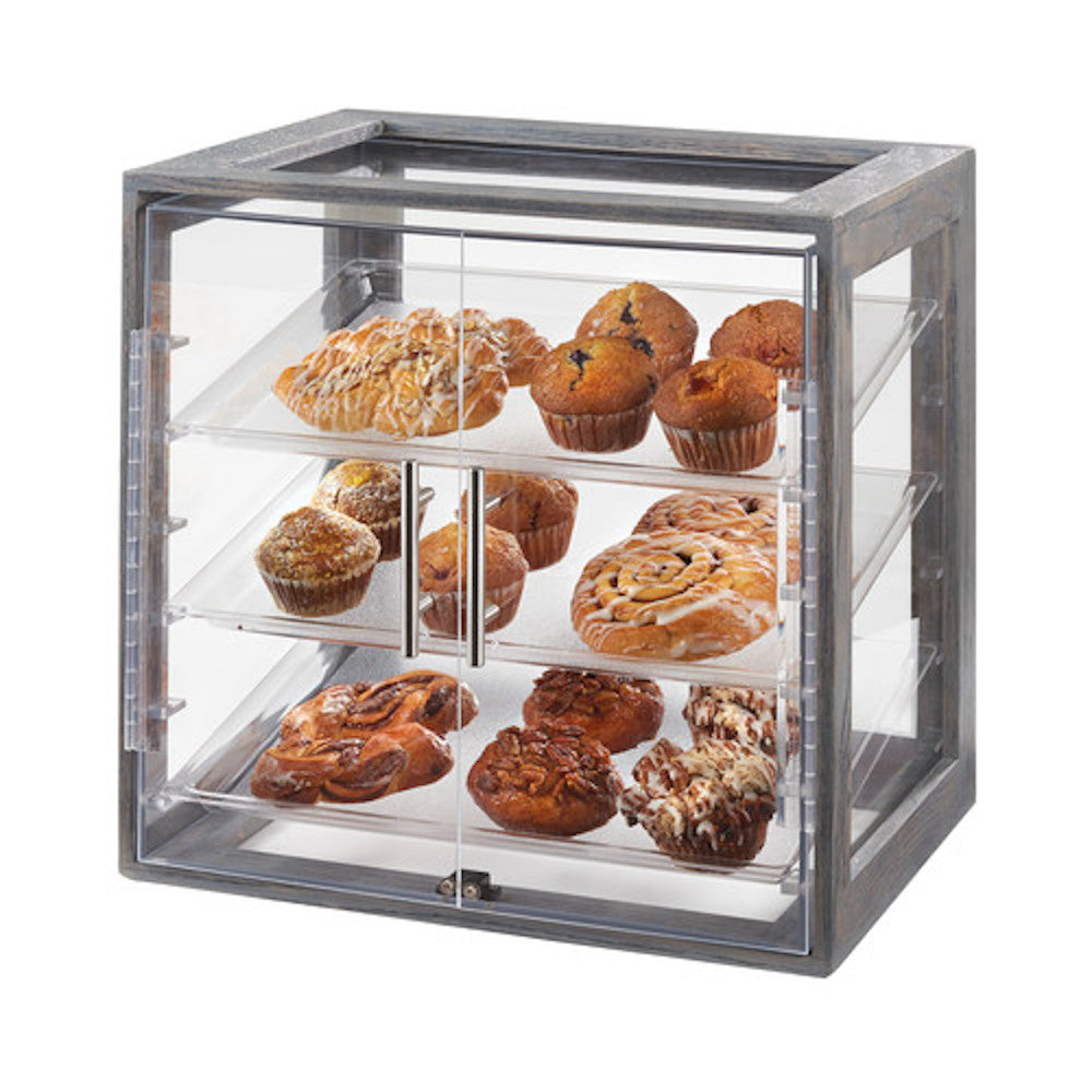 Cal-Mil 3838-83 Countertop Ashwood Display Case