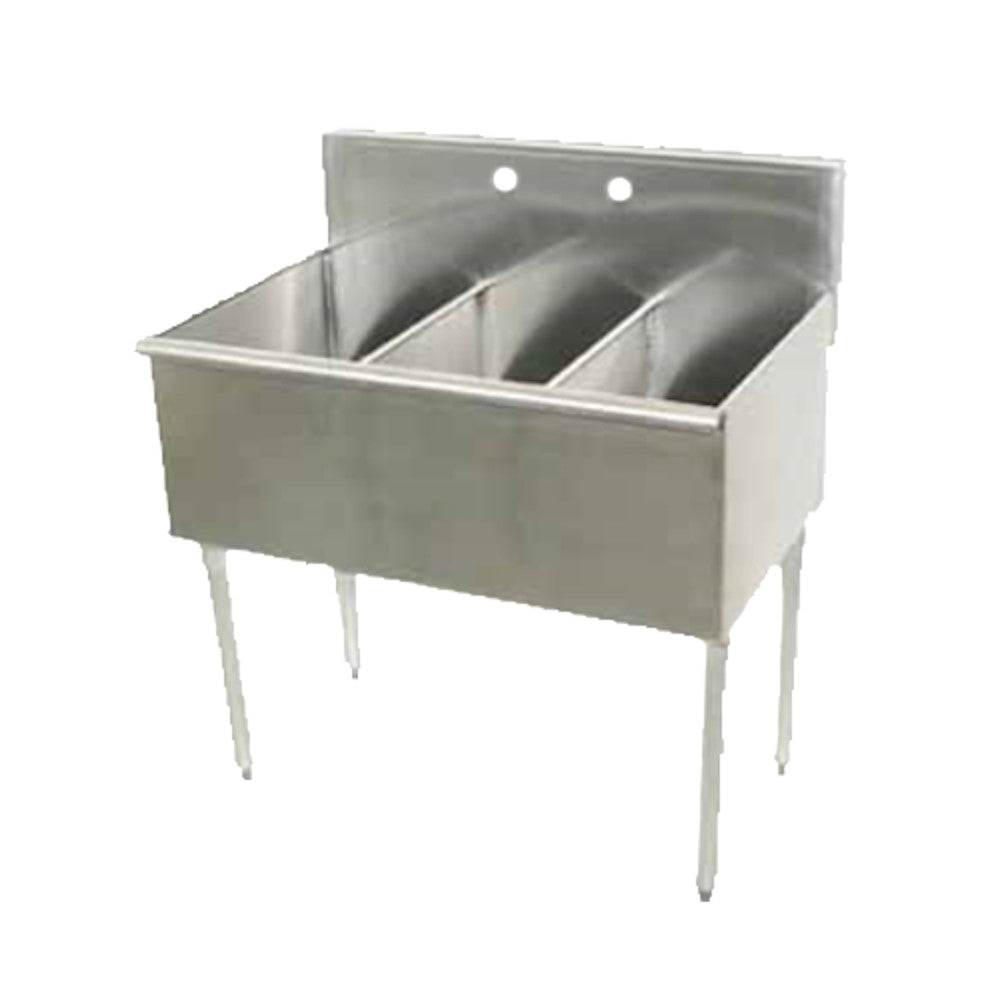 Advance Tabco 4-3-36 12" Stainless Steel Budget Sink