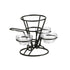 G.E.T. Enterprises 4-362803 Fry Cone Basket with 3 Condiment Holders