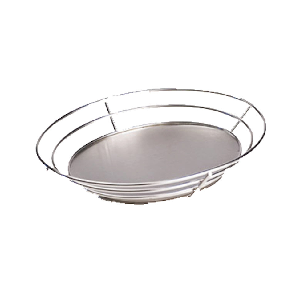 G.E.T. Enterprises 4-84855 Oval Stainless Steel Basket