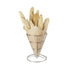 G.E.T. Enterprises 4-981644 Stainless Steel Fry Cone Basket (1 dozen)