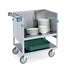 Lakeside 405 Double Shelf Store 'N' Carry Dish Truck