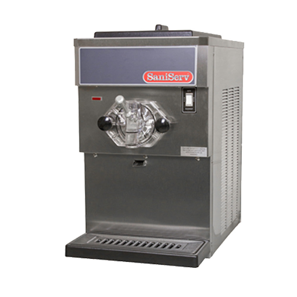 SaniServ 408 Countertop Soft Serve / Yogurt Freezer with Electronic Consistency Control - 1 HP Dasher and 3/4 HP Compressor