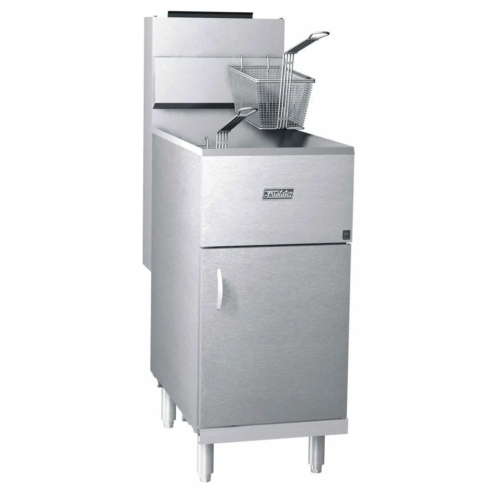 Pitco 40S Economy 40-45 lb Natural Gas Fryer 105,000 BTU