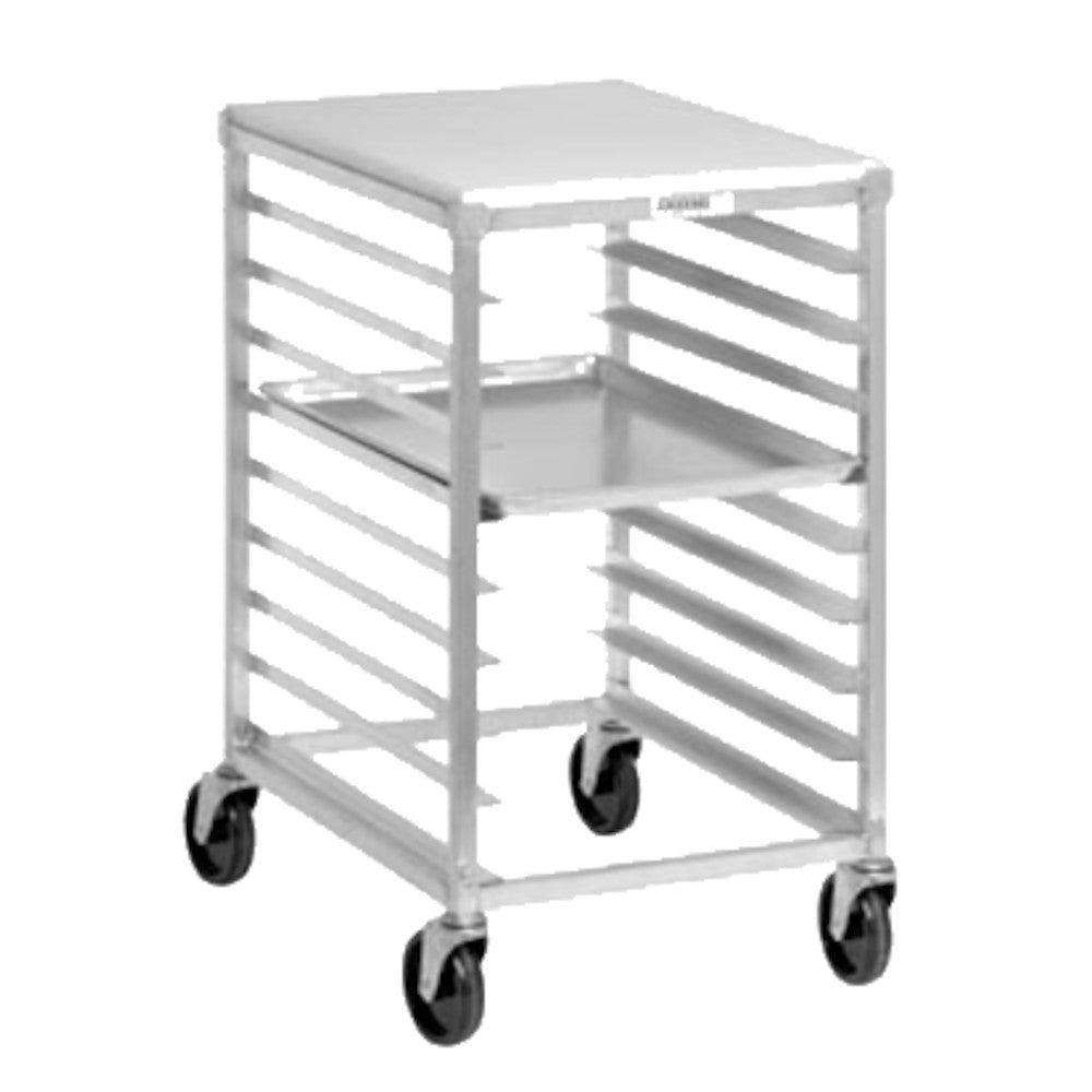 Channel 425A/P Half Height Bun Pan Rack with Poly Work Top