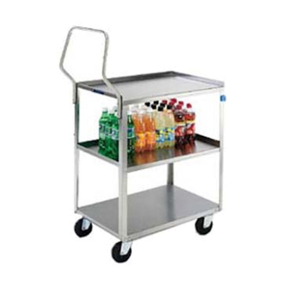 Lakeside 4311 Handler Light-Duty Three-Tier Open Base Utility and Transport Cart