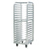 New Age 4338 Heavy Duty Lifetime Roll-In Bun Rack Wide Angle Runners 3" Spacing