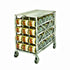 Lakeside 458 Mobile Can Storage and Dispensing Rack