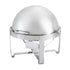 Vollrath 46360  Avenger Economy Roll-Top 6 Qt. 18/8 Stainless Steel Mirror Finish Chafer