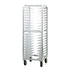 New Age 4642 Heavy Duty Aluminum Lifetime Bun Pan Rack with Stepped-Angle Runners at 3" Spacing